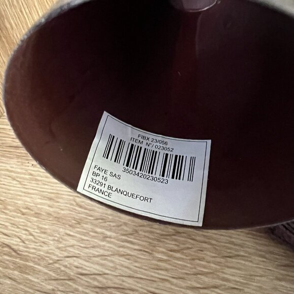 Faye SAS Blanquefort Made In France Cat Home Decor Trinket Metal Hand-Painted - Picture 7 of 9